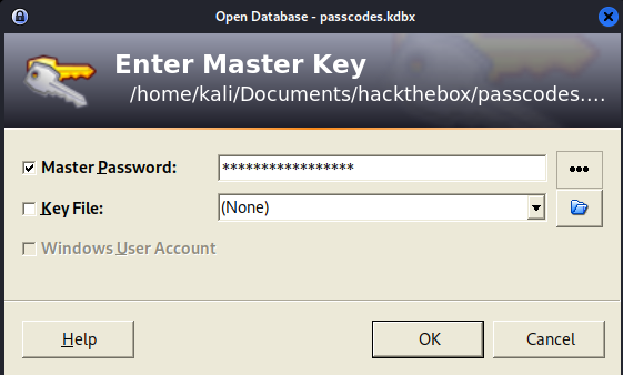 Entering Master Pass | 600